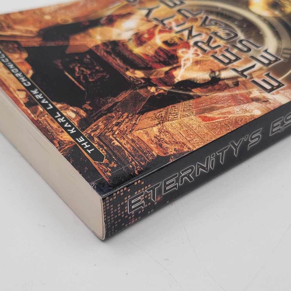 Erik Lange Eternity's Escape Paperback Signed The Karl Lark Chronicles 1 Good - Picture 13 of 14